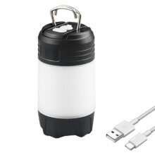 Soilse Campála Lasmuigh LED Solas In-athluchtaithe USB Ardchumhachta Soilse Teanta Ilfheidhmeacha Soilsiú Inaistrithe Campála
