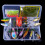 Kit com isca artificial wobbler, minnow misto e crankbait multicolorido. 1