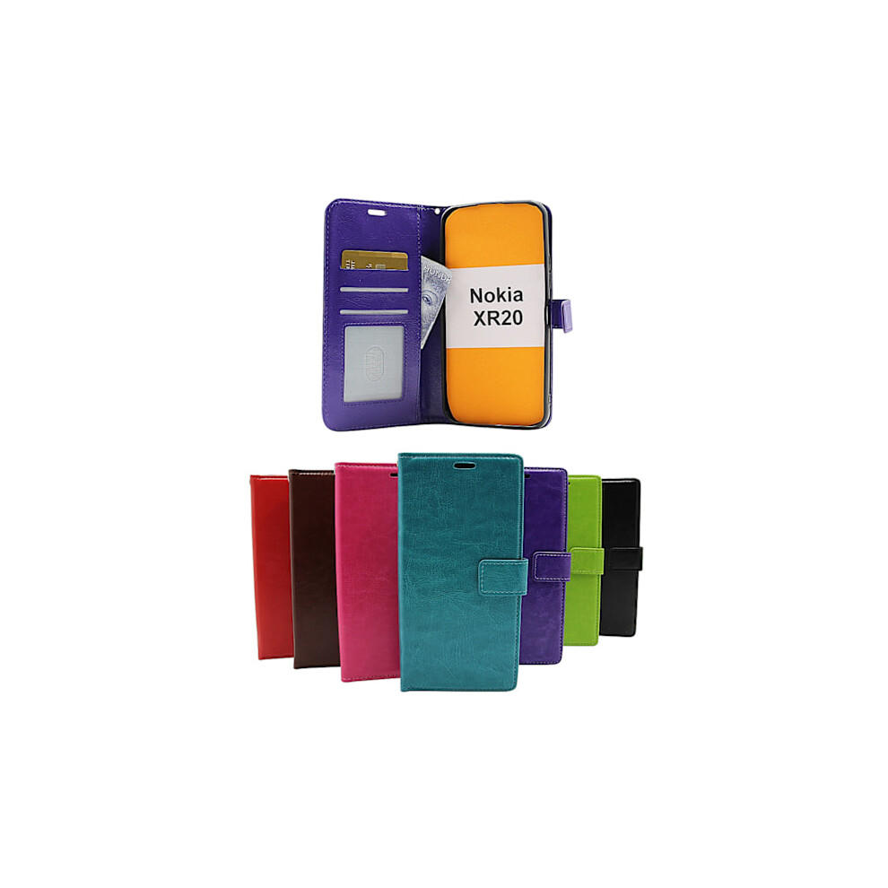 Crazy Horse Wallet Nokia Xr20 Purple 9173940860773