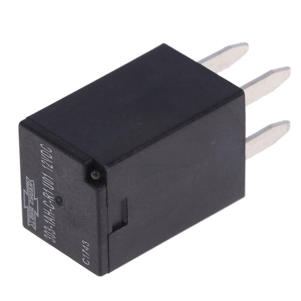 Automotive Relay 303-1Ah-C-R1 U01 12Vdc 4Pin Black 9173940860933