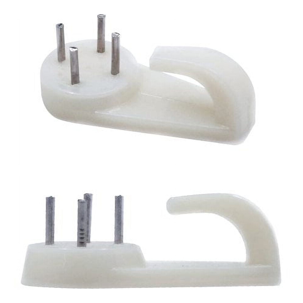 25Pcs Concrete Wall Hooks, Invisible Nail Hangers Compatible With Drywall, No Damage Picture Hangers For Photo Frames & Clocks 9173940860971