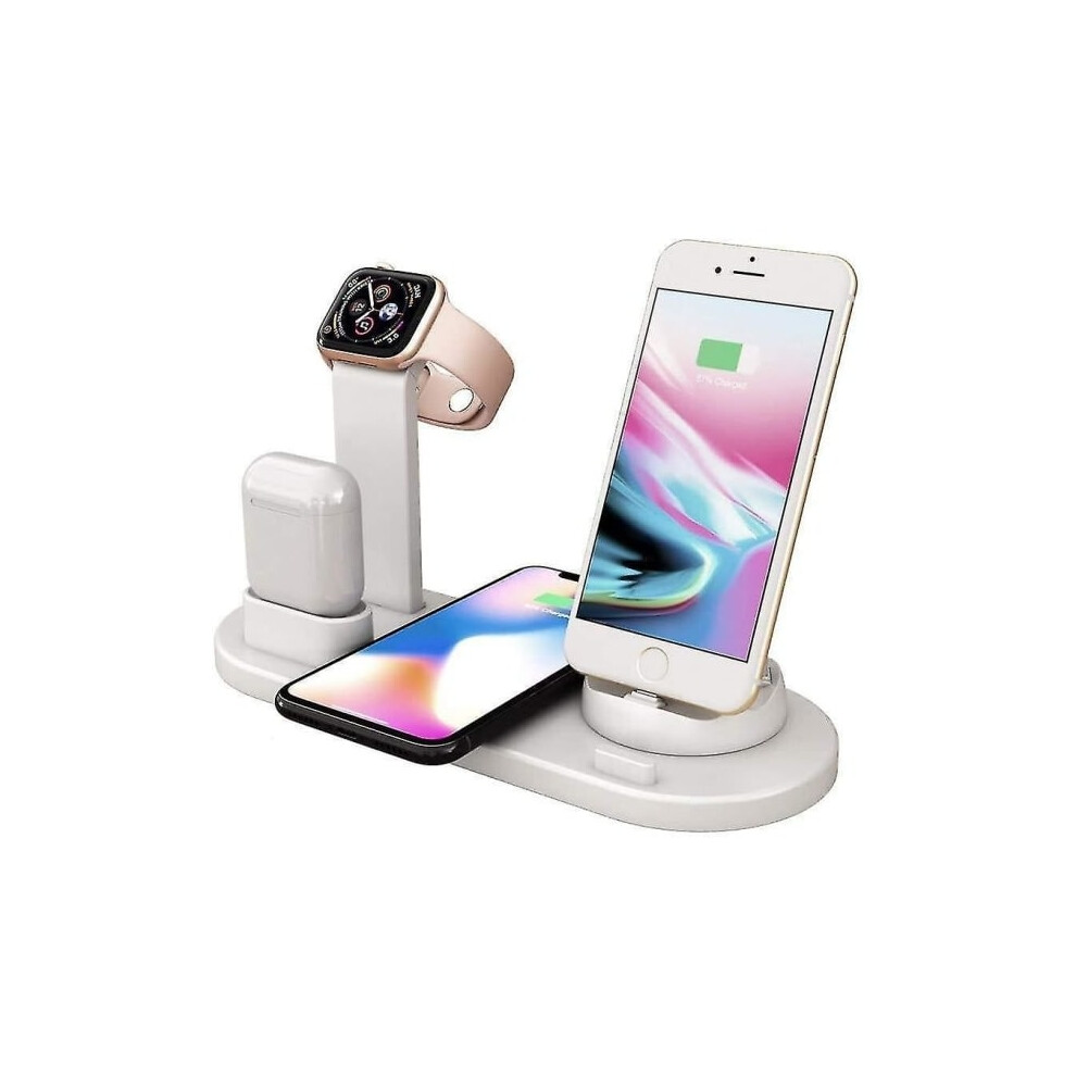 4-In-1 Charger Wireless Charging Station For Multiple Devices 3- 9173940860667