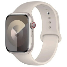 Silikoniranneke, joka on yhteensopiva Apple Watchin kanssa (38mm, 40mm, 41mm, 42mm, 44mm, 45mm, 46mm, 49mm), urheiluranneke iWatch Series 10 9 8SE