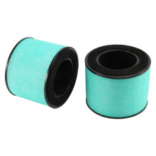 Filtru HEPA de schimb compatibil cu PARTU BS-08, filtru HEPA cu carbon activ de înaltă eficiență, 3 în 1, pachet de 2