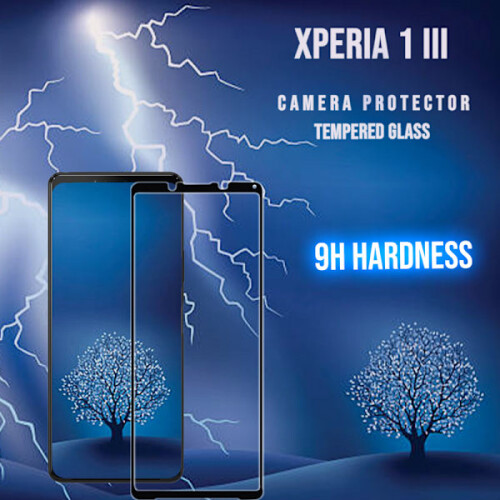 Προστατευτικό οθόνης συμβατό με Sony Xperia1III - Σκληρυμένο γυαλί 9H - Super Quality 3D 1