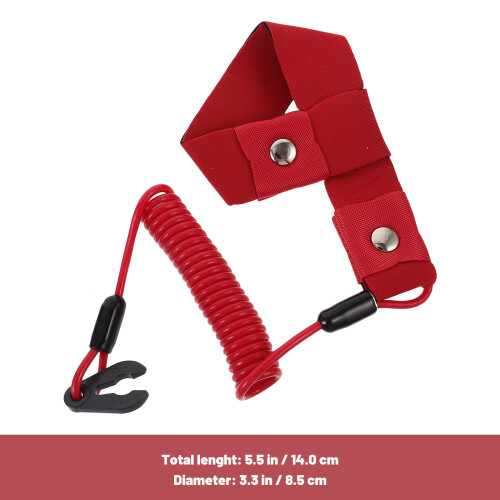 Motorboot-Notfallseil Schwimmgurt Multifunktionsgurt Rot 2