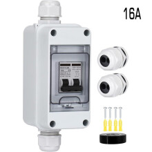 Desconectador fotovoltaico DC/AC400V60A, nuevo, caja impermeable.