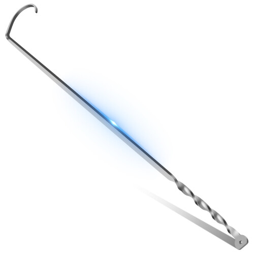 AEVXKHI BBQ Τροφίμων Flipper, Ανοξείδωτος Γάντζος Κρέατος, Ανθεκτικό στη Θερμότητα