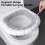 Κάλυμμα καθίσματος τουαλέτας FloHua για χριστουγεννιάτικα δώρα, μαλακό, παχύτερο 5