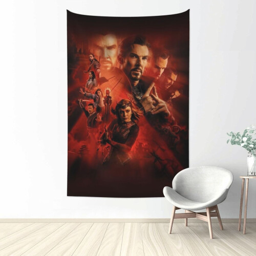 Αφίσα ταπισερί Doctor Strange Anime Διακοσμητική διακόσμηση τοίχου για έφηβους αγόρια και