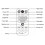 Ventilatore da soffitto Hesitone da 10,23” bianco con LED integrati e telecomando. 8