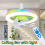 Ventilatore da soffitto girevole con luce, attacco E27, con telecomando. 4