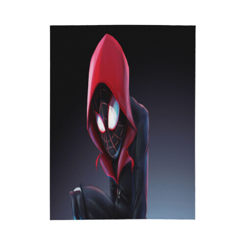 Blaincéad Lomra Spider-Man Braincéad Caithimh Thar a Bhog Cluthar, Gnéithe Leapa do Pháistí - Thar a Bhog 80"X60" 1