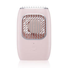 AURIGATE Mini-Ventilator, tragbar, zum Umhängen, leiser Mini-Ventilator für den Außenbereich, wiederaufladbar, zum Umhängen, bequemer Ventilator