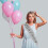 Begine Spilla Perla Compleanno Tracolla Corona Set da 3 Pezzi Argento SL6,Appende,Neon 2