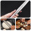 1pc Stainless Steel Rolling Pin Dumpling Wrapper Rolling Stick Baking Roller 6