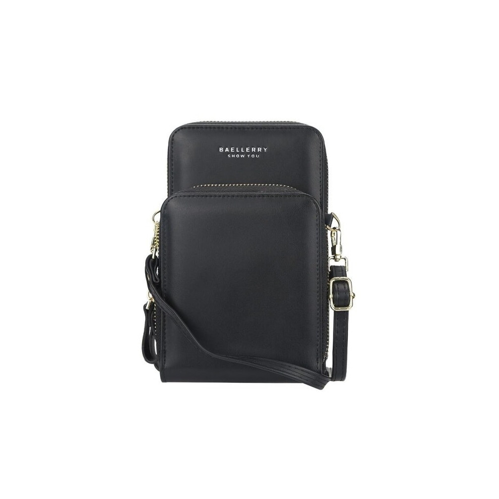 Women's Shoulder Bag For Mobile Phone With Shoulder Strap Black 9004841962641
