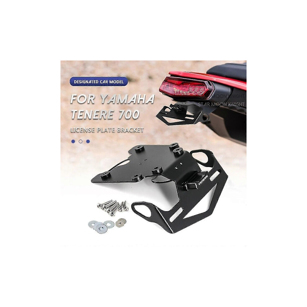 Rear License Plate Holder For Yamaha Tenere 700 Tenere700 2019 2020 2021 Motorcycle, License Plate Holder, Rear Fender Eliminator 9004841962689