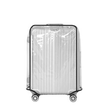Mojoyce Luggage Cover PVC Trolley Case Cover Luggage Case for Wheeled Suitcase (20inch)