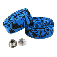 Camouflage Bike Handlebar Tape Super Soft EVA Bicycle Bar Tape Wraps with 2 Bar Plugs for Touring Cycling and Road Racing - 2PCS Per Set