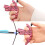 3 Finger Grip Thumb Trigger Release Assistant Compound Bow Archery Release Aid Hunting Thumb Caliper Trigger Handheld 8