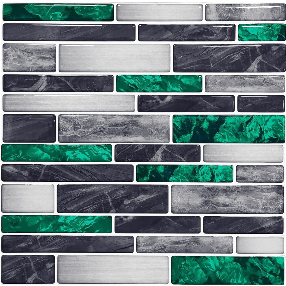 10-Pack Wall Panels Peel And Stick, Self Adhesive Waterproof Foam Wallpaper For Bedroom, Bathroom, Kitchen,6X6inch 9004841964690