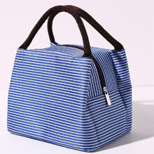 Isolierte Lunchtasche für Damen und Herren, Blau/23 x 15 x 16 cm