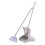 Set scopa e paletta Blaxill con manico lungo, compatibile con supporto verticale, ideale per uso interno/esterno. 1