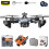 Viflosae Mini Drone με κάμερα HD 1080P, οπτική ροή, διατήρηση ύψους, λειτουργία Headless, 5