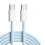 Καλώδιο USB C 5A60W Γρήγορη φόρτιση - Ανθεκτικό καλώδιο φόρτισης τύπου C από πλεγμένο 1