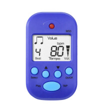 Recorder muzical digital reîncărcabil cu LCD, sunete cu 10 ritmuri, volum reglabil, metronom portabil M50 compatibil cu pian, chitară, flaut,