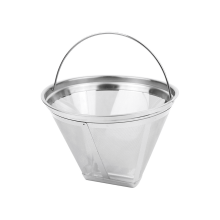 Koffiefilters van roestvrij staal, herbruikbaar, 4-kegelvormig, voor Ninja koffiezetapparaten, accessoires