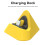 jixopn Bærbar Opladningsdock Station til Switch Lite USB C Oplader Base Stand 3
