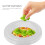 Feeding Ring Pizza Stuffing Plastic Cheese Pie Crust Protector Rings Mold Sauce 2 Pcs White 6