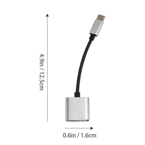 4-in-1-Kopfhöreradapter Typ C, USB-Kopfhöreradapter 2