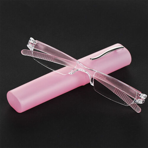 Mordely Lesebrille, ultraleicht, rosa, Stärke 1,00