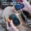 maxiaoxia Ανεμιστήρας μέσης Εξωτερικός φορητός ανεμιστήρας Power Bank Πολυλειτουργικός 6