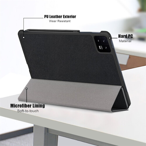 Θήκη για Redmi Pad Pro12.1 2024Προστατευτική βάση από μαλακό σιλικόνη, σκούρο πράσινο 2