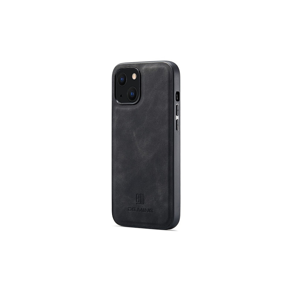 Dg.ming Compatible With Iphone 13 Case Leather Coated Black 9423501327802