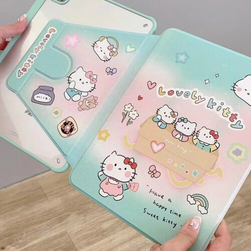 Θήκη Love Hello Kitty Anti-Fall Air για MINI6 9ης γενιάς, συμβατή με Apple iPad, προστατευτικό κάλυμμα