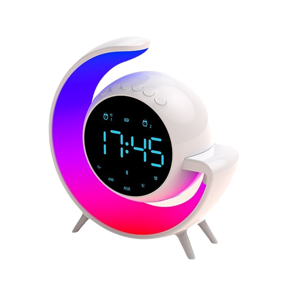 Penkiiy Bedside Lamp With Bluetooth Speaker, Rgb Ambient Wireless Karaoke, Portable Desktop Ornament, Compatible With Devices Light 9423501712240