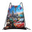 Τσάντες με κορδόνι Cars Lightning Mcqueen, αδιάβροχες αθλητικές σακούλες, σακίδιο πλάτης, 1