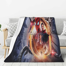 Couverture polaire Spider-Man ultra douce et confortable, idéale pour la literie enfant : 80 po x 60 po