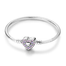 Me Series Gliederarmband aus 925er Sterlingsilber, passend für Original-Charms, DIY-Schmuckherstellung, Geschenk für Frauen, Party2024LJQ