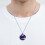 Κολιέ με κυκλικό κρεμαστό κόσμημα από γυαλί χειριστηρίου παιχνιδιών - Κολιέ 5