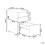 Beliani Storage Unit BOLSENA Metal Black 2