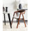 Beliani Set of 2 Dining Chairs YUBA Wood Light Grey 2