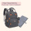 BabbleRoo Baby Changing Bag Backpack, Nappy Changi 7