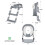 Toddlers Potty Training Toilet Seat with Step Stoo 2