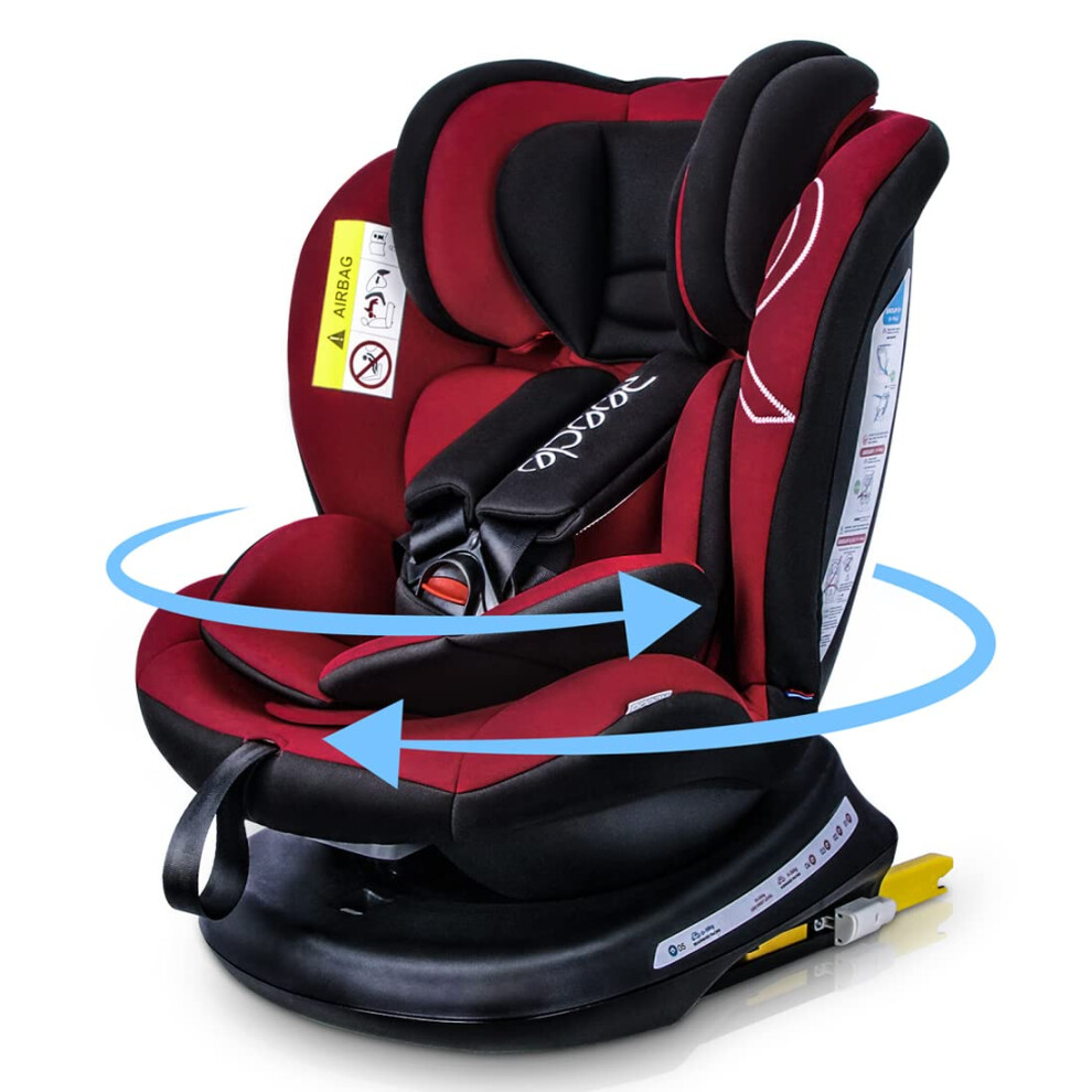 360 Swivel Baby Car Seat With Isofix, Group Reecle